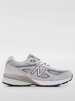 Sneakers Made in USA 990v4 New Balance in camoscio e mesh