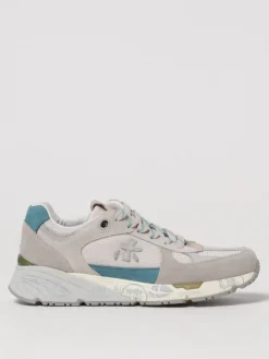 Sneakers Mase Premiata in camoscio e mesh