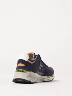 Sneakers Mase Premiata in camoscio e nylon