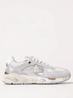 Sneakers Mased Premiata in camoscio e nylon