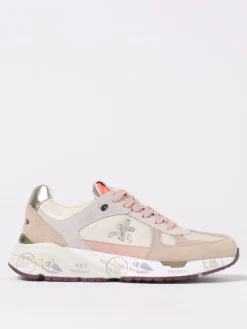 Sneakers Mased Premiata in camoscio e nylon