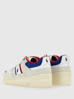 Sneakers Masters Sports Polo Ralph Lauren in camoscio e mesh