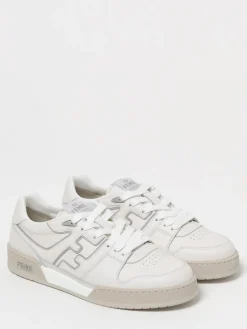 Sneakers Match Fendi in pelle