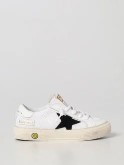 Sneakers May Golden Goose in pelle e tessuto