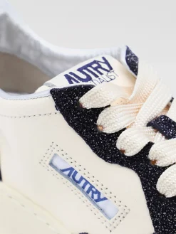 Sneakers Medalist Autry in pelle e glitter