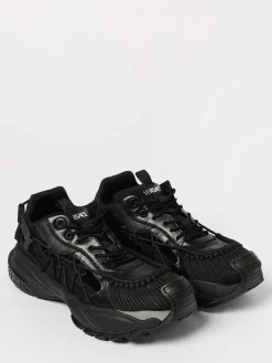 Sneakers Mercury M_VS_01 Versace in mesh e nylon intrecciato