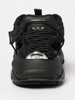 Sneakers Mercury M_VS_01 Versace in mesh e nylon intrecciato