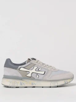 Sneakers Mick in camoscio e nylon