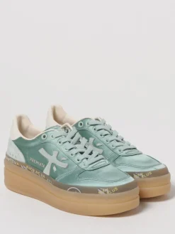 Sneakers Micol Premiata in raso e pelle