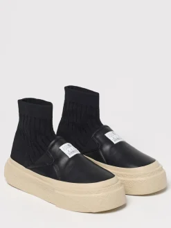 Sneakers MM6 Maison Margiela in pelle e maglia stretch