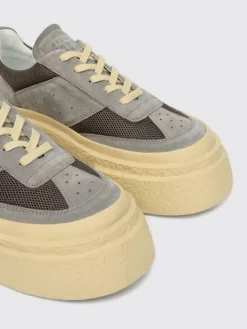 Sneakers MM6 Maison Margiela in camoscio e mesh