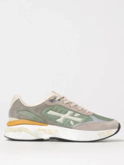 Sneakers Moerun Premiata in camoscio e nylon