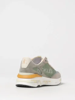 Sneakers Moerun Premiata in camoscio e nylon