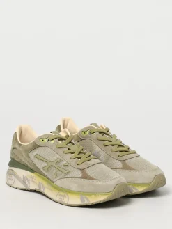 Sneakers Moerun Premiata in camoscio e mesh