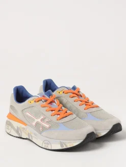 Sneakers Moerun Premiata in camoscio e mesh