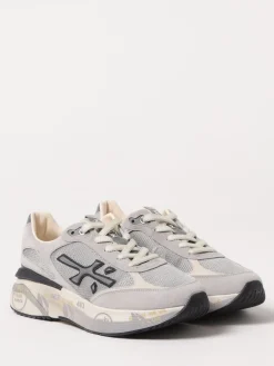 Sneakers Moerun Premiata in camoscio e nylon