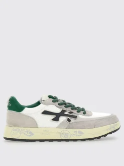 Sneakers Nous Premiata in camoscio e mesh