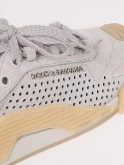 Sneakers NS1 Dolce & Gabbana in camoscio e gomma