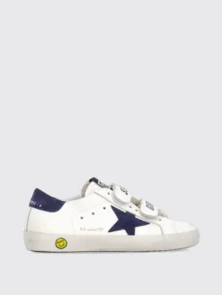 Sneakers Old School Golden Goose in pelle effetto used