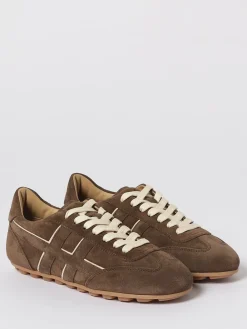 Sneakers Olympia Hogan in camoscio