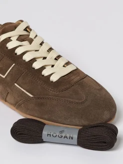 Sneakers Olympia Hogan in camoscio