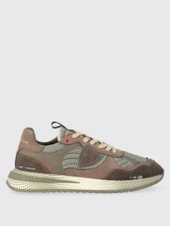 Sneakers Olympique Philippe Model in pelle e mesh