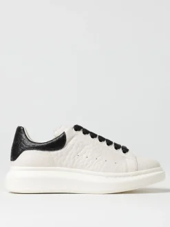 Sneakers Oversize McQueen in pelle a grana