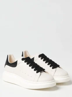 Sneakers Oversize McQueen in pelle a grana
