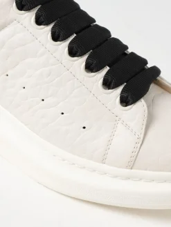 Sneakers Oversize McQueen in pelle a grana