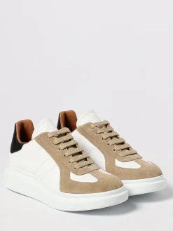 Sneakers Oversize Rétro McQueen in pelle