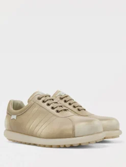 Sneakers Pelotas Camper in pelle laminata conciata al vegetale
