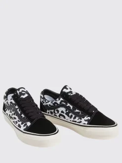 Sneakers Premium Old School Vans in camoscio e canvas