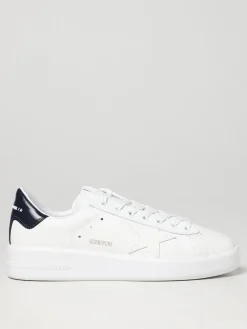 Sneakers Pure New Golden Goose in pelle