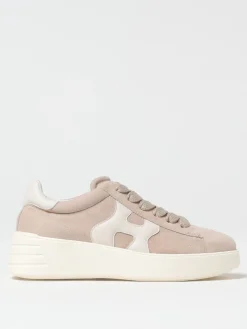 Sneakers Rebel Hogan in camoscio