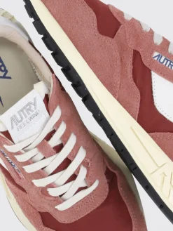 Sneakers Reelwind Autry in camoscio e nylon