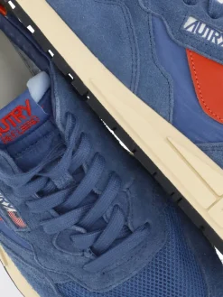 Sneakers Reelwind Autry in camoscio e nylon