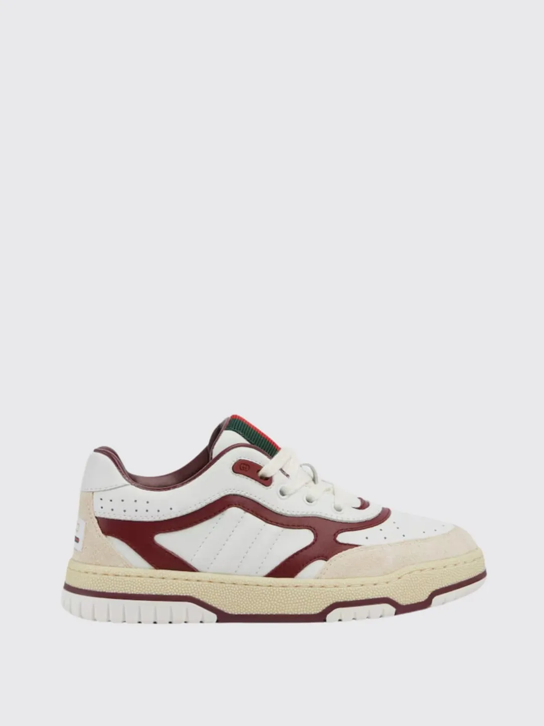 Sneakers Re-Web Gucci in pelle