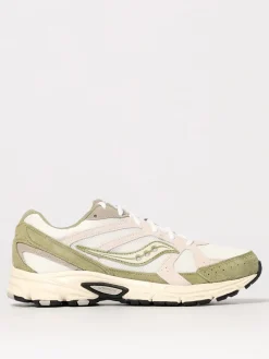 Sneakers Ride Millennium Saucony in camoscio e mesh