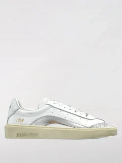 Sneakers Rider Dsquared2 in pelle effetto used
