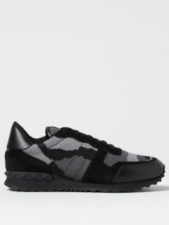 Sneakers Rockrunner Camouflage Valentino Garavani in pelle e mesh