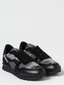 Sneakers Rockrunner Camouflage Valentino Garavani in pelle e mesh