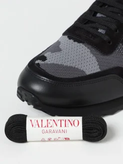 Sneakers Rockrunner Camouflage Valentino Garavani in pelle e mesh
