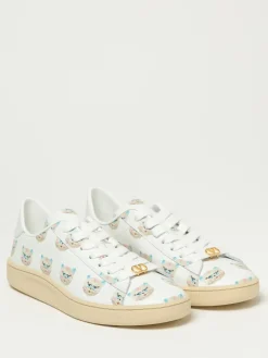 Sneakers Royco Valentino Garavani in pelle con stampa Le Chat De La Maison