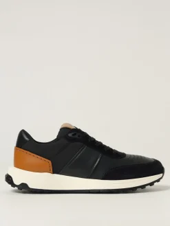 Sneakers Running Mid Tod's in pelle e mesh