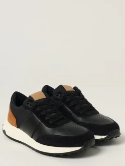 Sneakers Running Mid Tod's in pelle e mesh