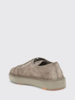 Sneakers Santoni in camoscio