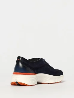 Sneakers Santoni in camoscio