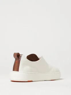 Sneakers Santoni in pelle martellata