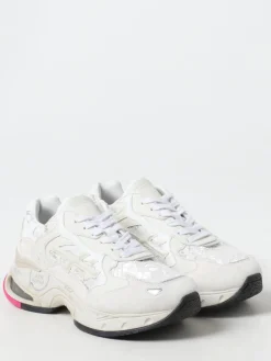 Sneakers Sharky-D Premiata in pelle e pizzo