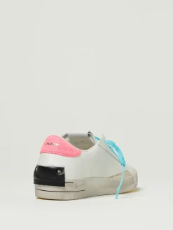 Sneakers Sk8 Deluxe Wonder Woman Crime London in pelle stampata